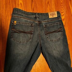 CODY JAMES MEN'S YUMA MEDIUM WASH SLIM BOOTCUT JEANS.